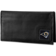 Los Angeles Rams Deluxe Leather Checkbook Cover